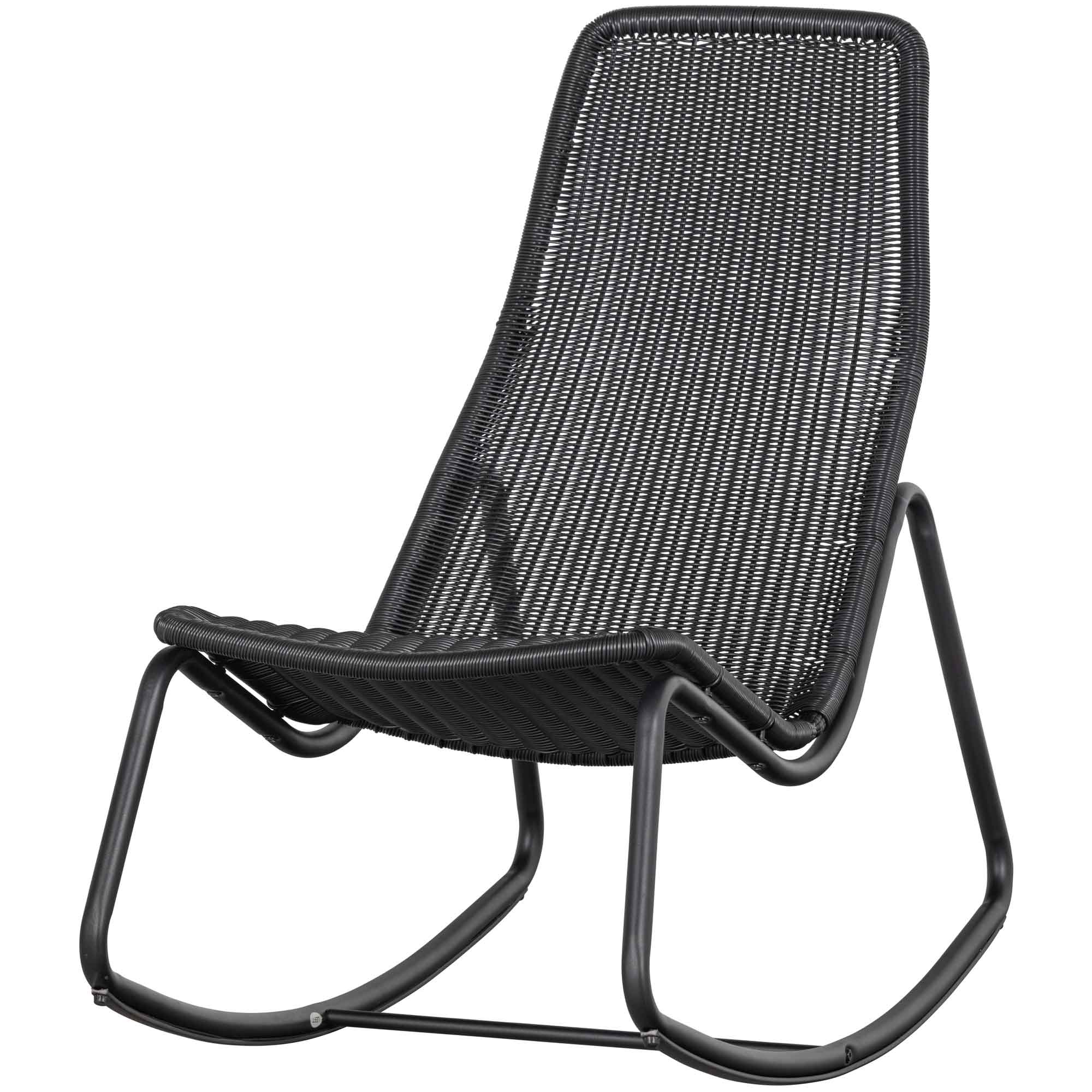 TOM | Outdoor Schaukelstuhl – Aluminium, wetterfest