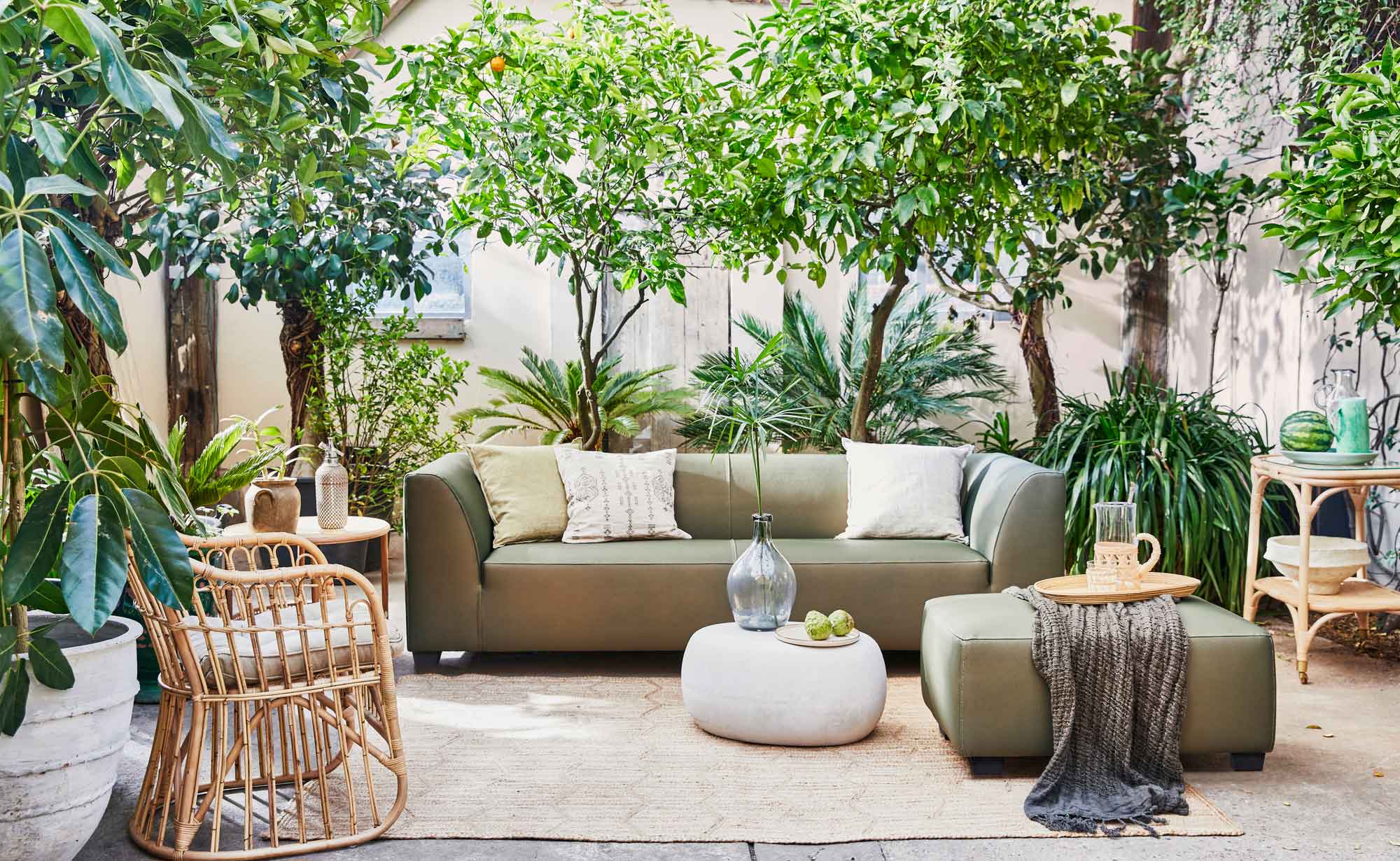 Hollandia Ecksofa Grün