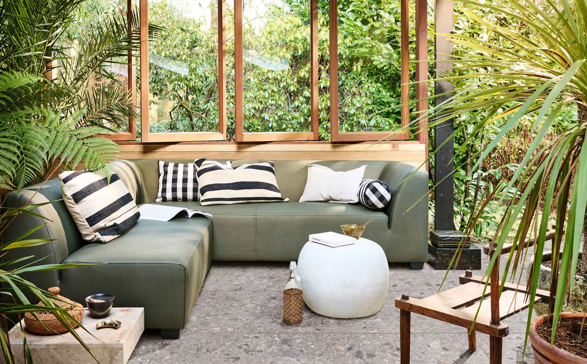 Hollandia Ecksofa Grün