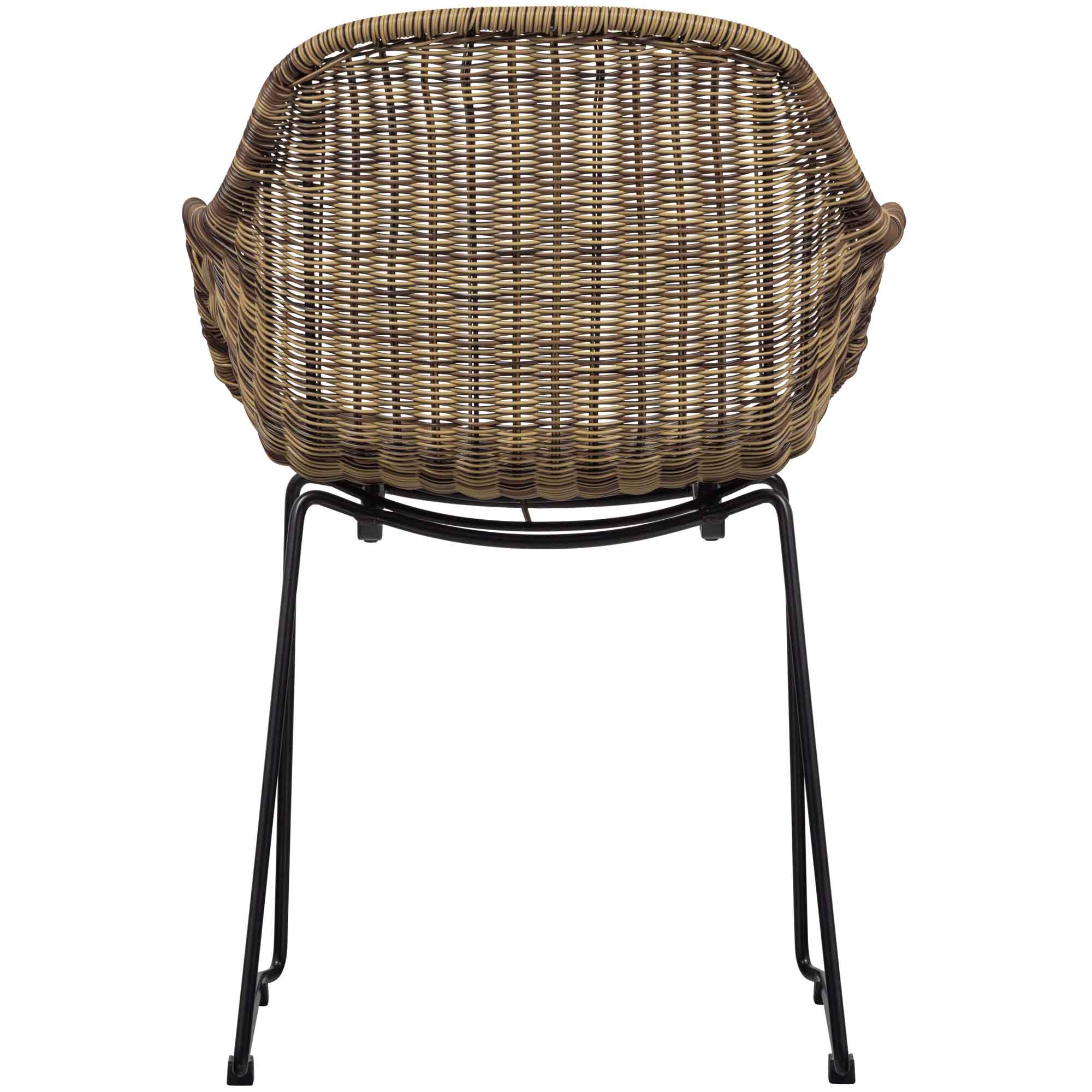 WILLOW | Outdoor Sessel – Rattangeflecht, handgearbeitet