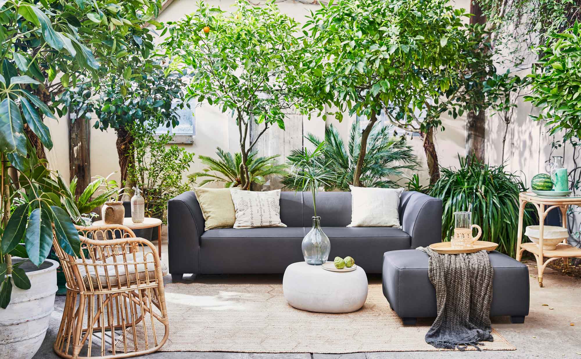 Hollandia Ecksofa Carbon