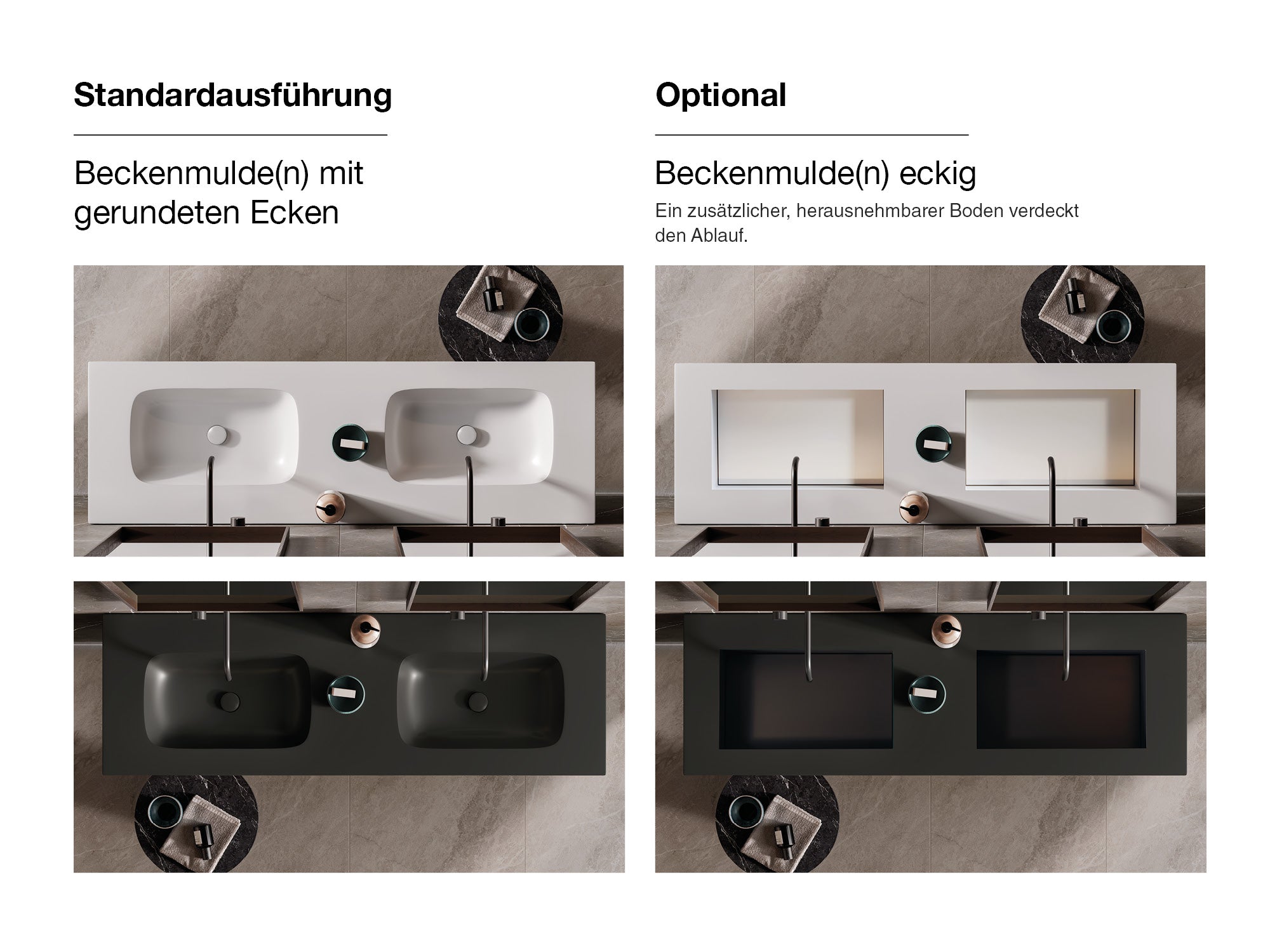 SPA.04 | Badmöbel Waschtisch Kerrock | Made in Germany